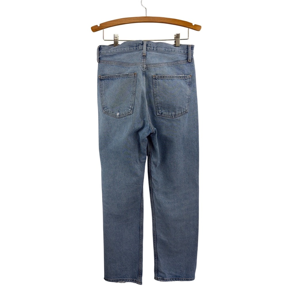 AGOLDE "90s"  Mid Rise Loose Fit Jeans Light Indigo Organic Cotton 26 - Picture 4 of 14